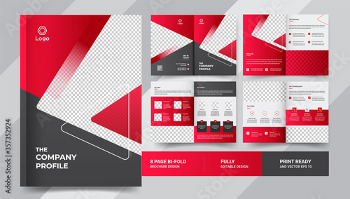 Creative 8 pages business brochure use its business presentations and multi-purpose design
