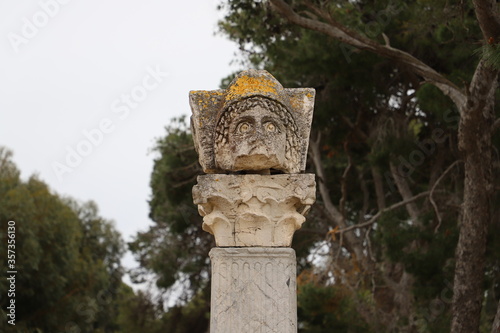 The Ruins of Ancient Carthage in Tunisia