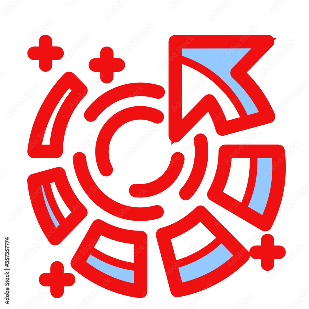 heart and arrow icon for web and app heart and arrow icon for web and app