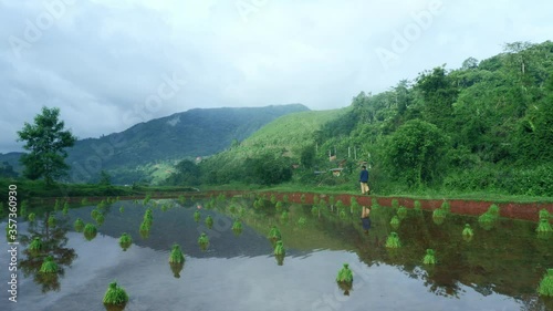 lake in the mountains