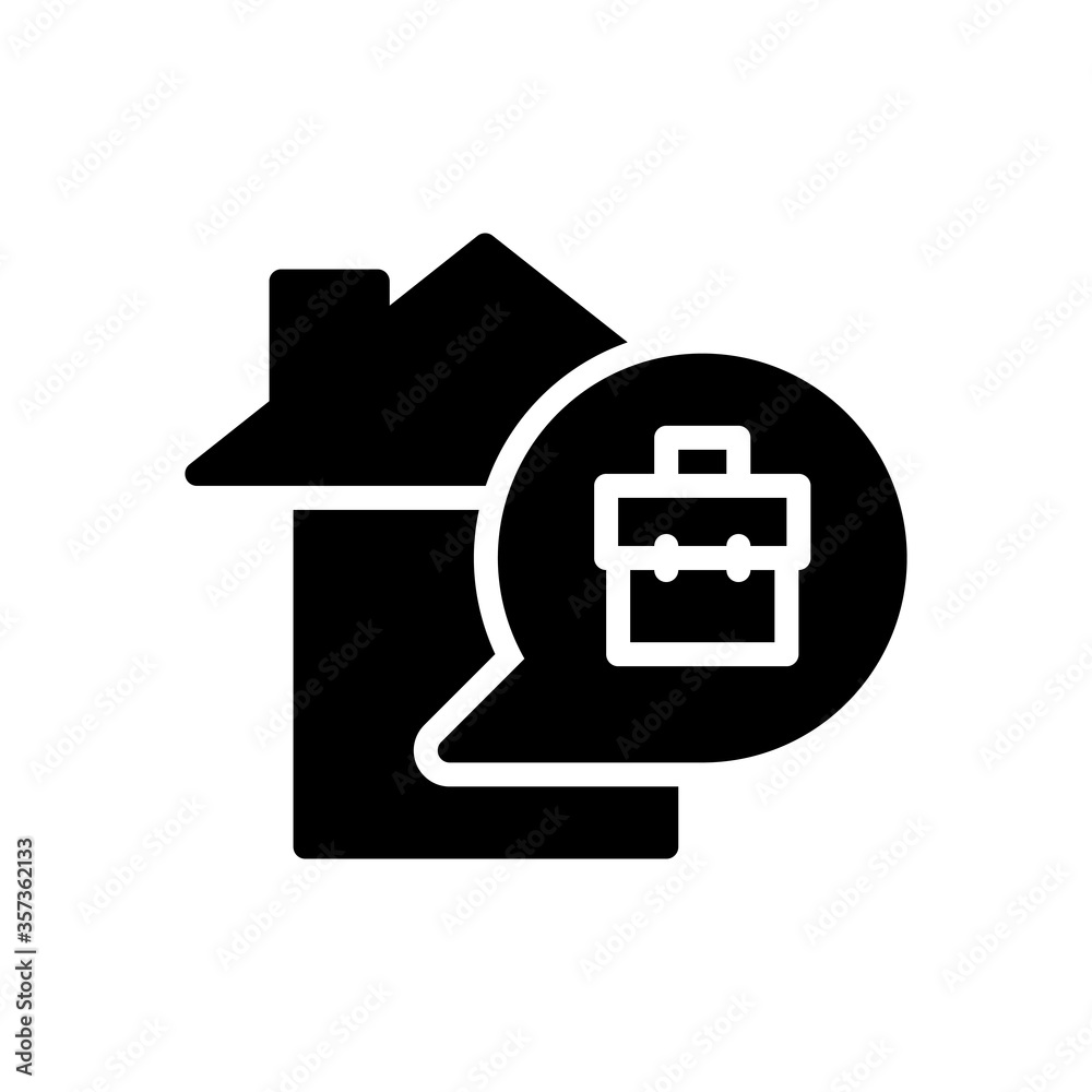 Work at home during an outbreak of the COVID-19 virus. glyph style icon of person working on laptop isolated on white background. vector illustration for graphic design, website, UI. EPS 10 Work at home during an outbreak of the COVID-19 virus. glyph style icon of person working on laptop isolated on white background. vector illustration for graphic design, website, UI. EPS 10