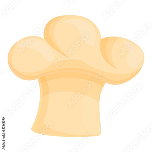 Chef cap icon. Cartoon of chef capvector icon for web design isolated on white background