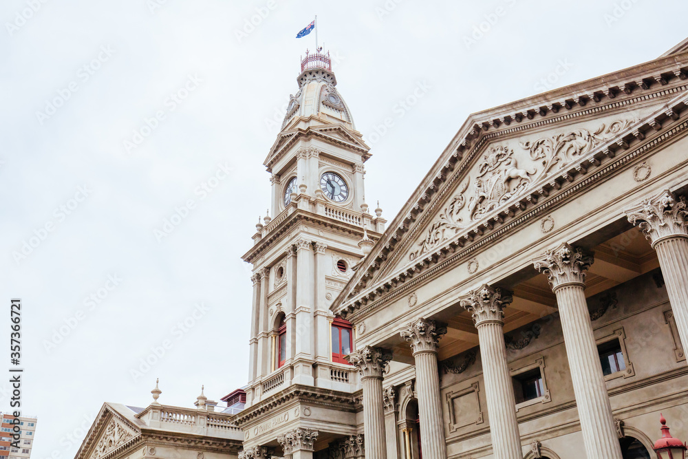 Fitzroy Town Hall in Fitzroy Melbourne Australia