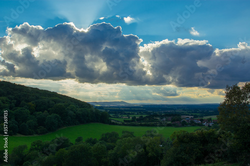 Awesome Cloudscape and Sunset photographed at The Dyke in Sussex, UK. 