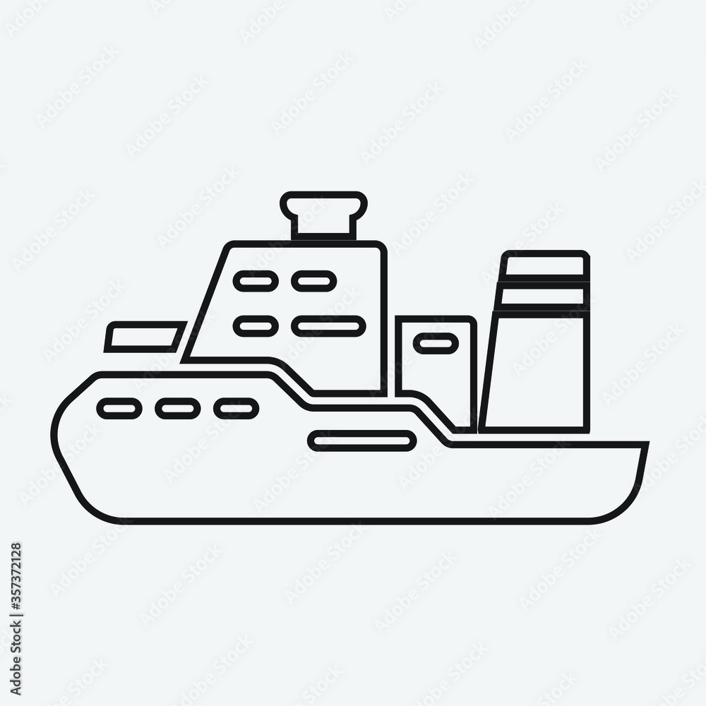 yacht vector icon illustration sign for web and design yacht vector icon illustration sign for web and design