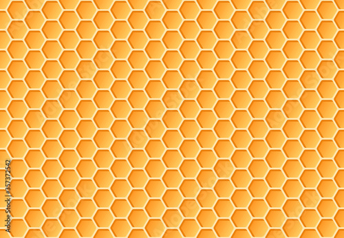 Seamless Honeycomb Pattern. flat style. isolated on white background