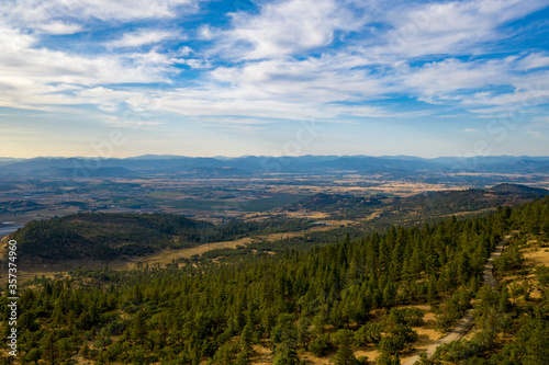 Aerial view of Medford, Oregon. USA. 