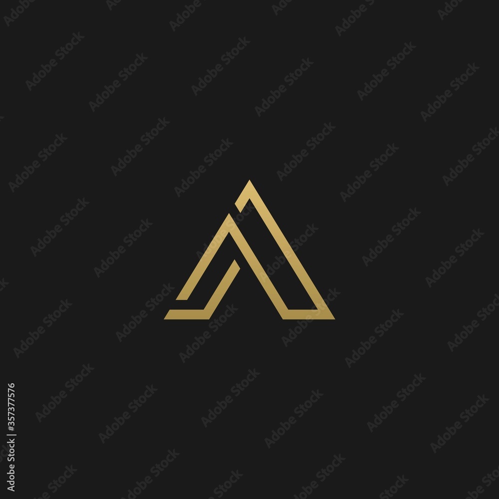 Letter A logo icon design template elements - vector sign Letter A logo icon design template elements - vector sign