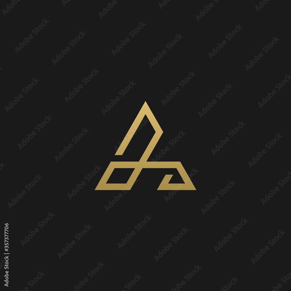 Letter A logo icon design template elements - vector sign Letter A logo icon design template elements - vector sign