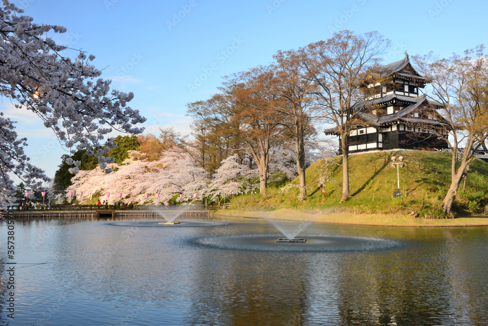 Obraz premium 春の高田公園