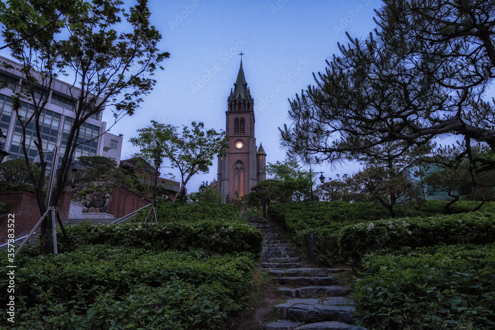 Myeongdong cathedral church Myeongdong cathedral church