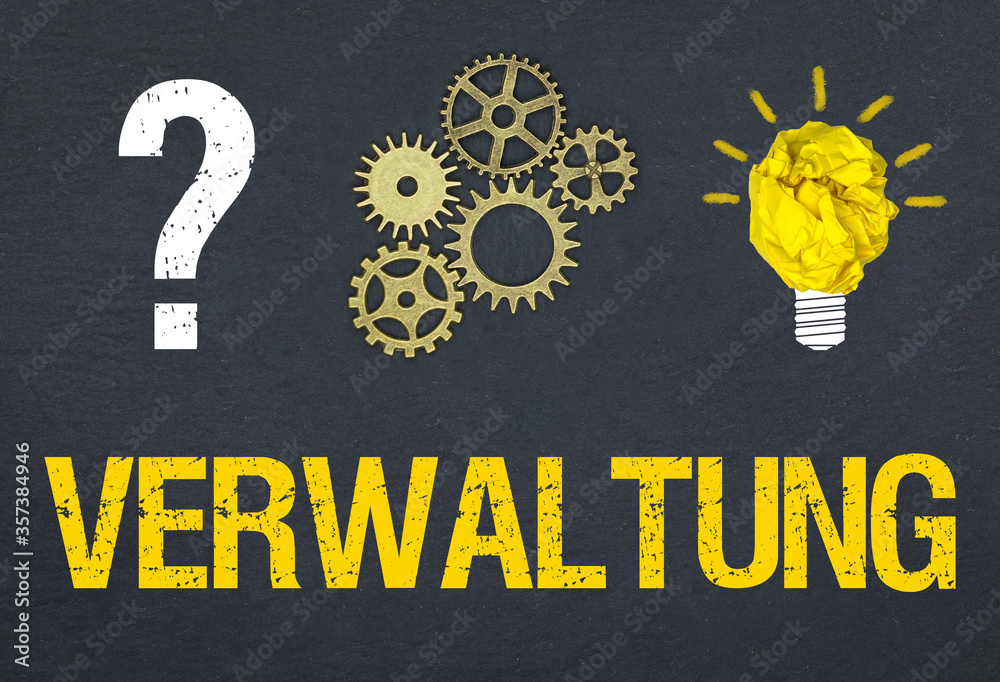 Fototapeta premium Verwaltung
