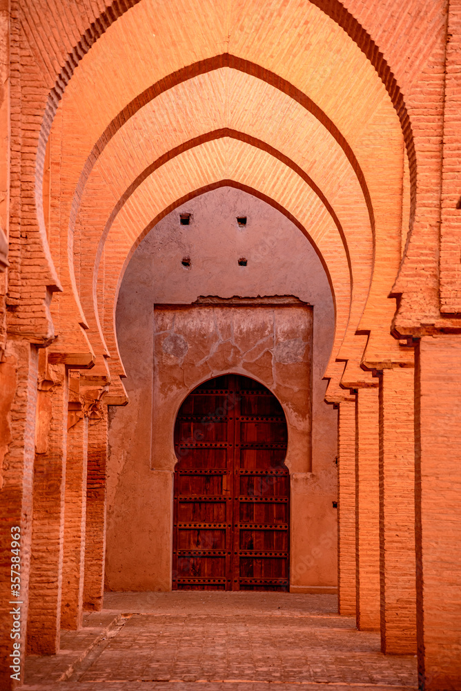 The Tin Mal Mosque is a mosque located in the High Atlas mountains of North Africa. It was built in 1156. 