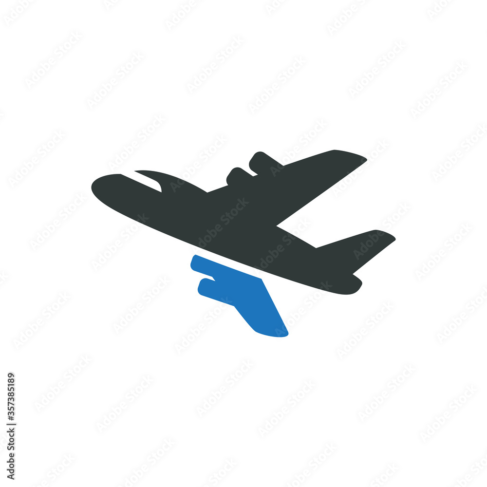 Obraz premium Airplane icon
