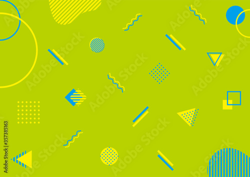 幾何学模様　背景素材　イラスト