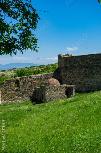 Nichbisi castle in central Georgia