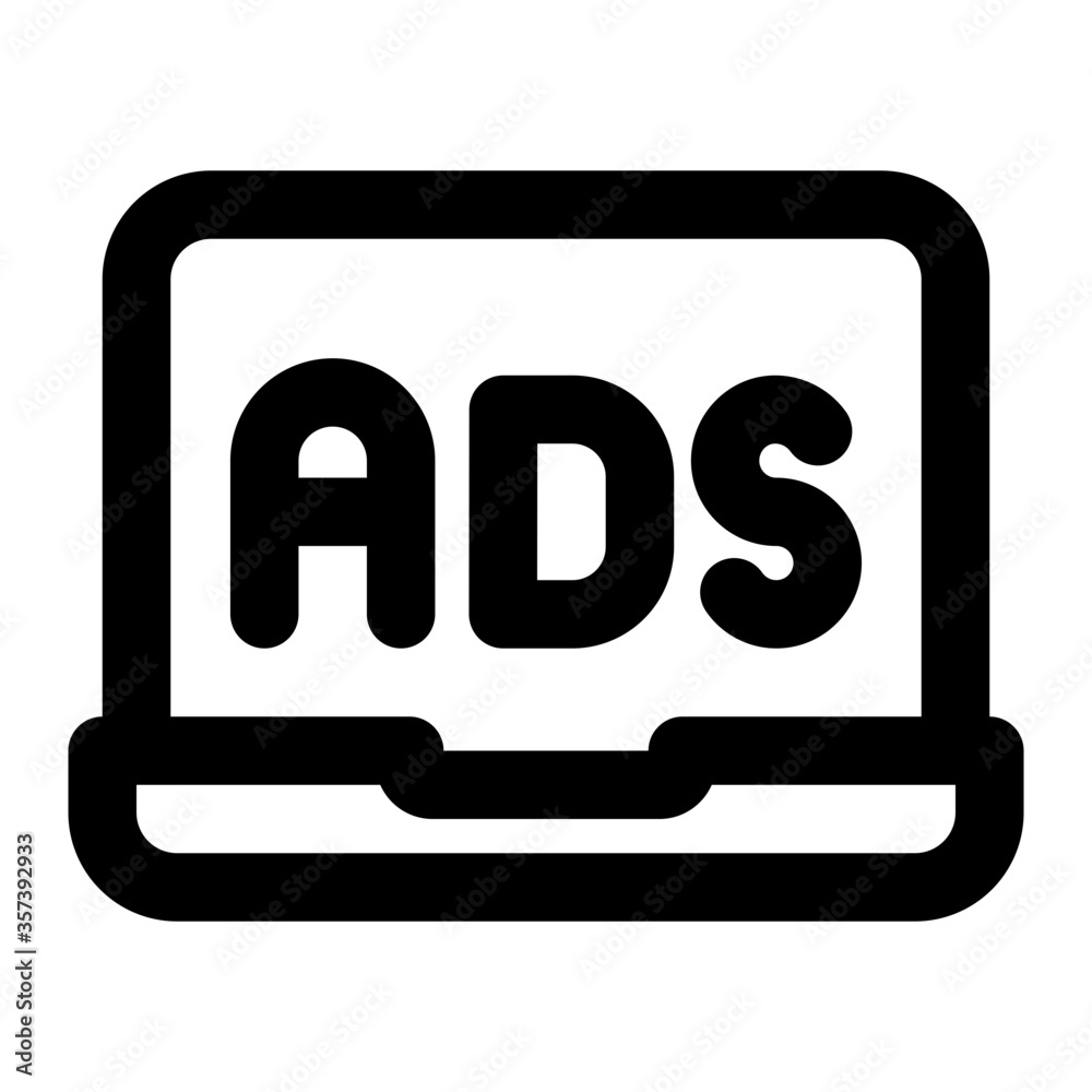 Ads, Advertising, Video Ads and Advertisement Icon Ads, Advertising, Video Ads and Advertisement Icon