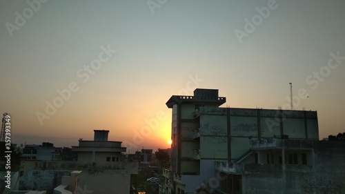 sunset at the city © Mandeep