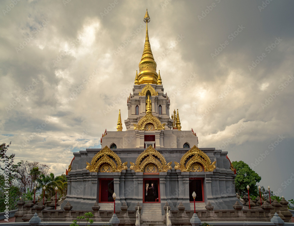 Mae Salong Stupa,Northern Thailand