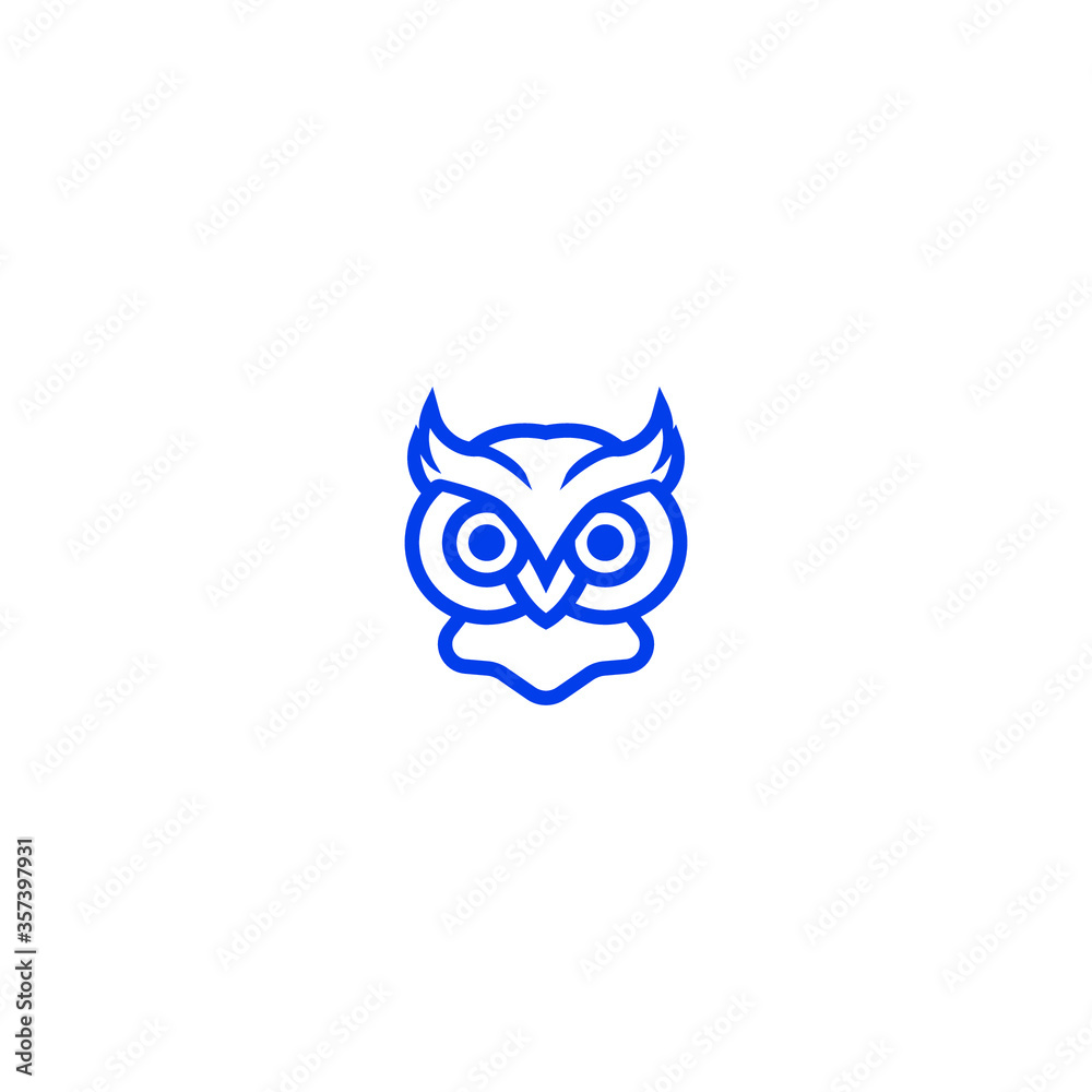 owl minimalist design