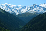 Incredible Caucasus Mountain Range in Svaneti Region, Georgia