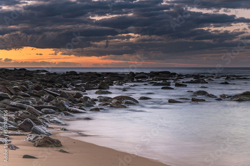 Fototapeta Naklejka Na Ścianę i Meble -  Calm Seas Early Morning Seascape