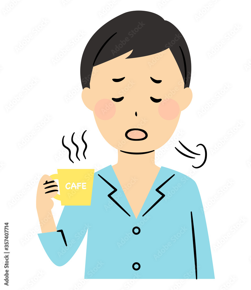 illustration of people in the morning illustration of people in the morning