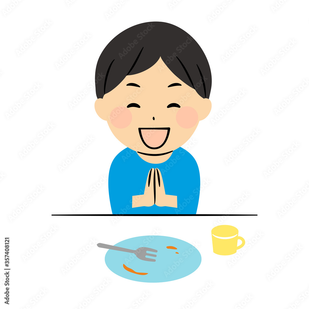 illustration of people having a breakfast illustration of people having a breakfast