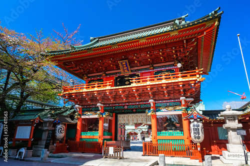 Obraz na płótnie 東京 神田明神 随神門