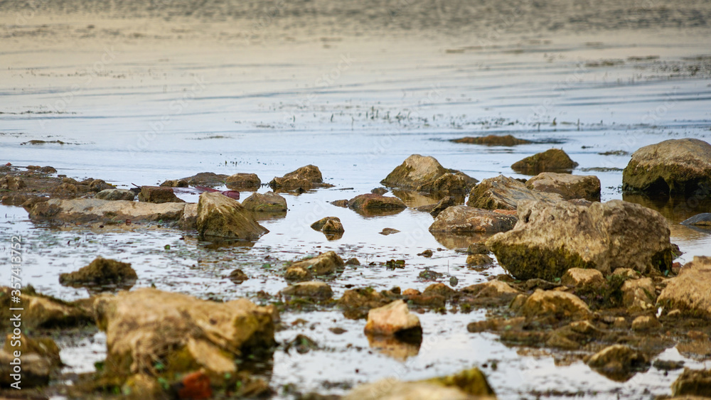 stones on the beach