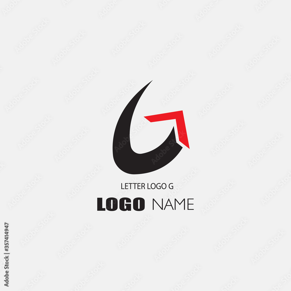 letter g creative logo illustration. vector design
