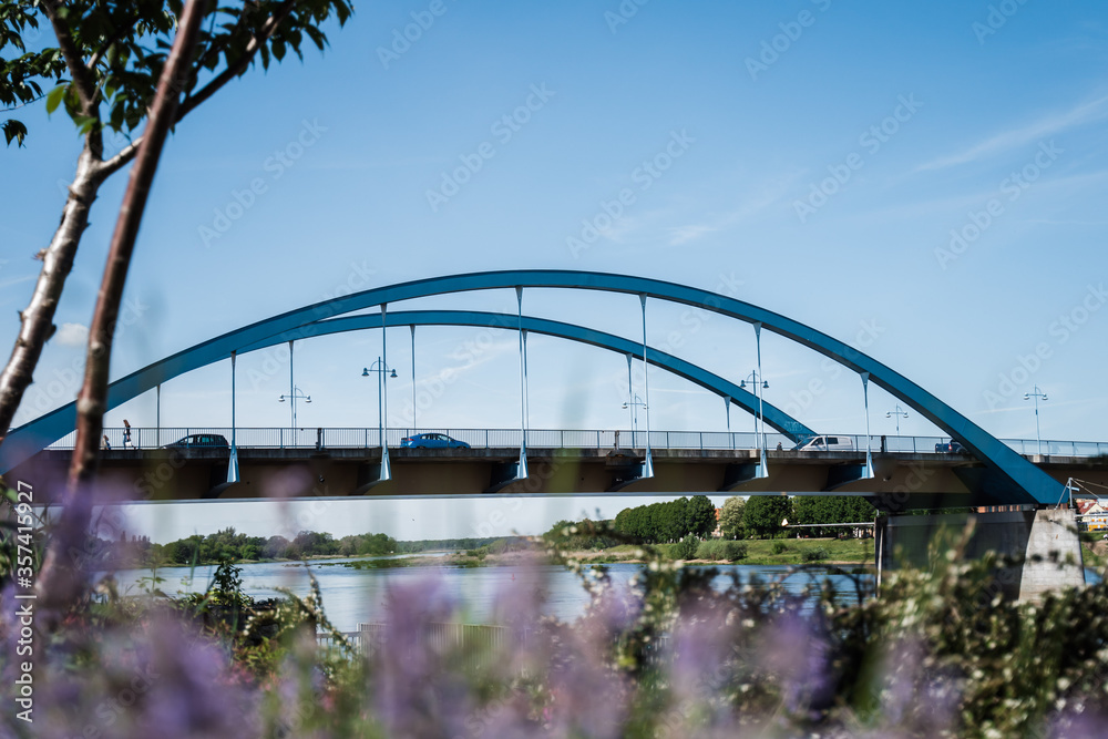 Fototapeta premium cityscape photo of Frankfurt Oder in Brandenburg
