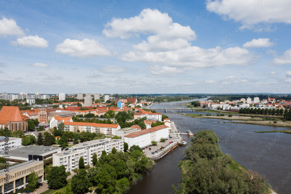 cityscape photo of Frankfurt Oder in Brandenburg