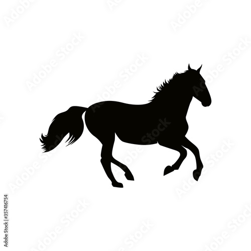 black and white camel silhouette vector illustration. camel icon design