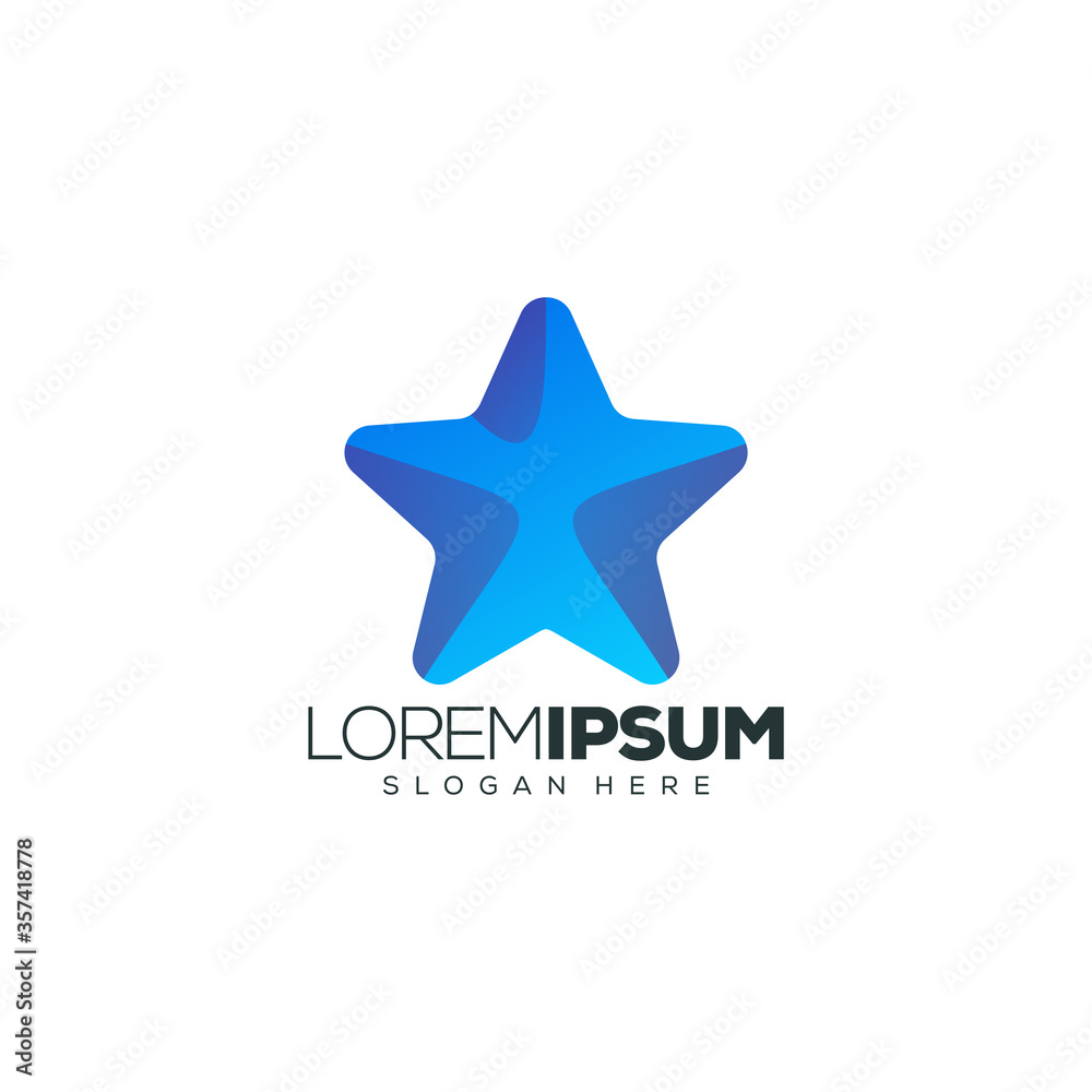 star logo design vector illustration star logo design vector illustration