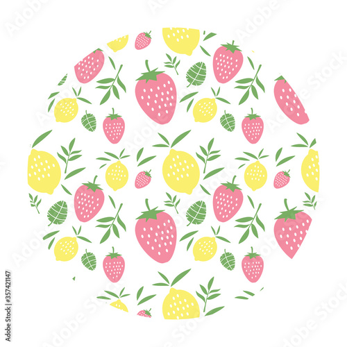 vector illustration of a fruit