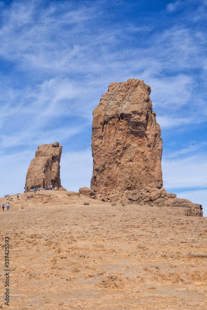 Roque Nublo in Spain