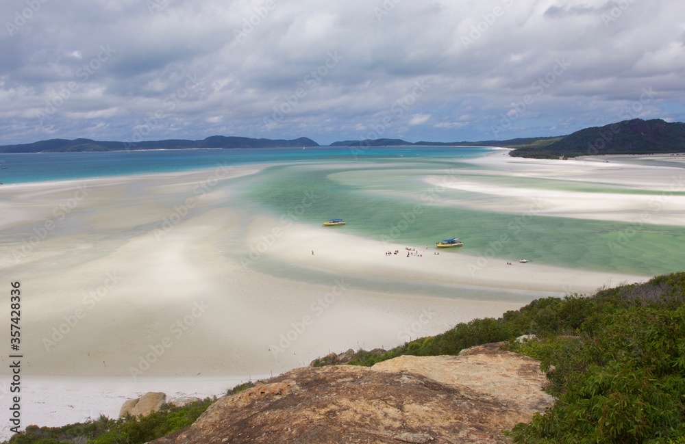 tropical beach in Australia, Whitsundays 