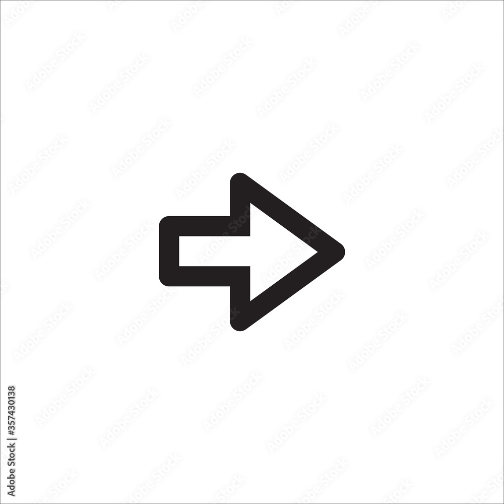 Arrow line icon Arrow line icon