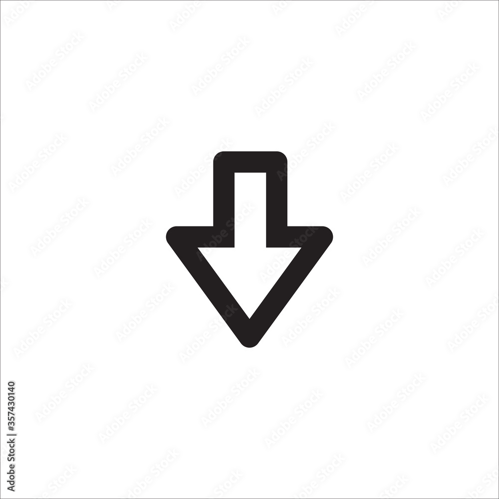 Arrow line icon Arrow line icon