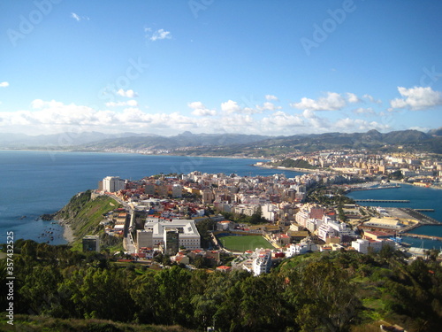 Panorámica de la ciudad de Ceuta. photo