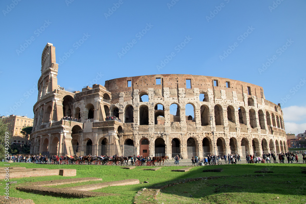 The Colosseum - Italy, whole building