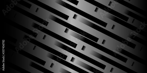 Dark black Geometric grid horizontal lines background Modern dark abstract texture