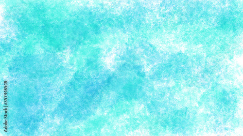 Blue and turquoise watercolor background
