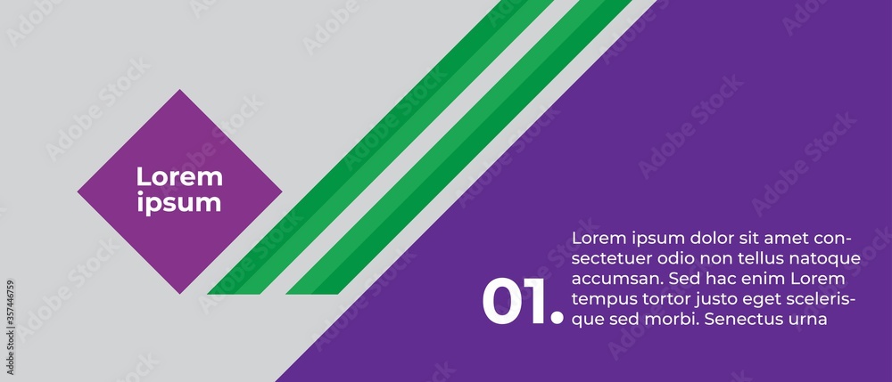 Abstract design banner web template vector. Abstract design banner web template vector.
