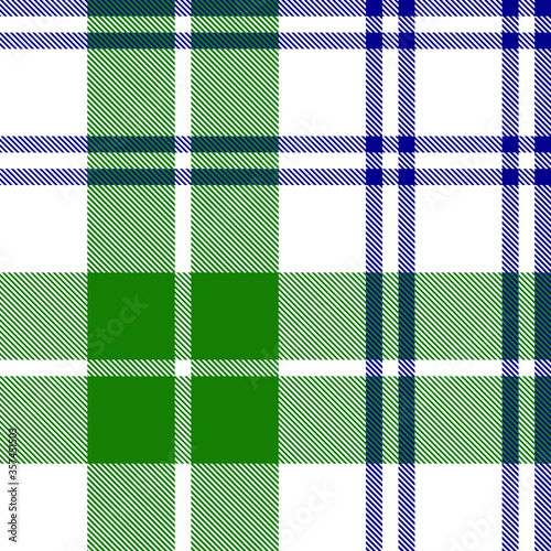 Green Plaid Tartan Checkered Seamless Pattern - Green Plaid, checkered, tartan seamless pattern suitable for fashion textiles and graphics photo