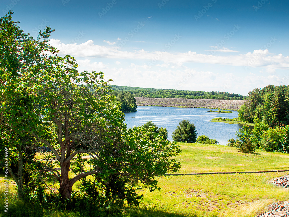 landscape with river landscape with river
