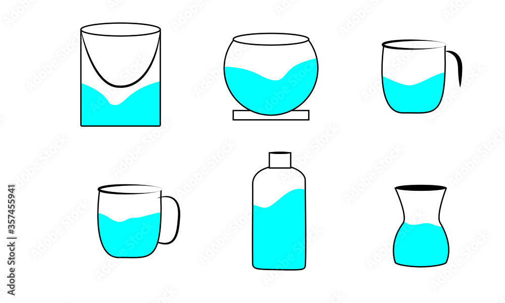 set of water containers , glasses set of water containers , glasses