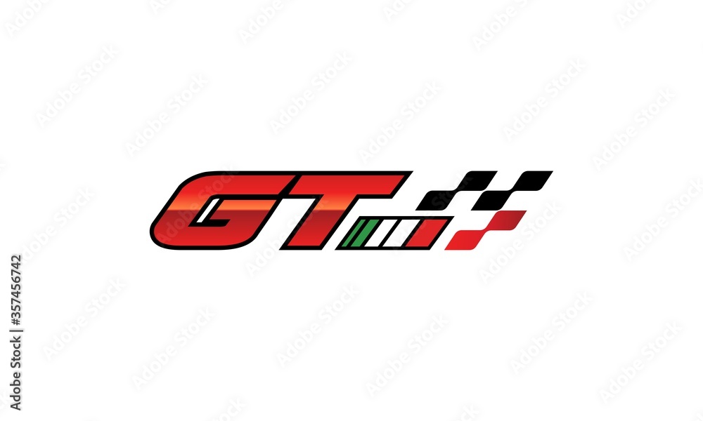 g, t, gt logo, racing, gt racing, icon, symbol