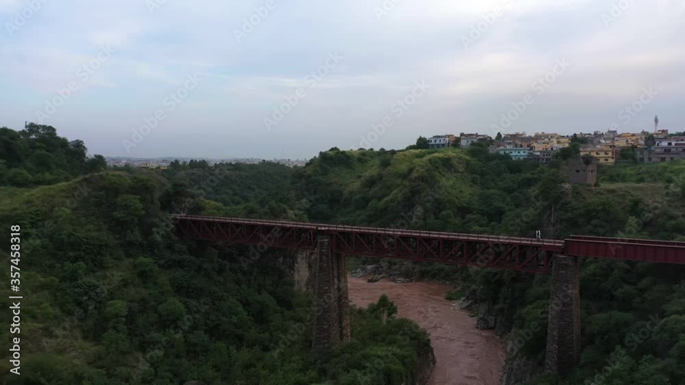 Ariel view of a bridge Ariel view of a bridge